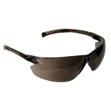 Safety Glasses - Gray Frame, Gray Lens, Lightweight, Xenon Style